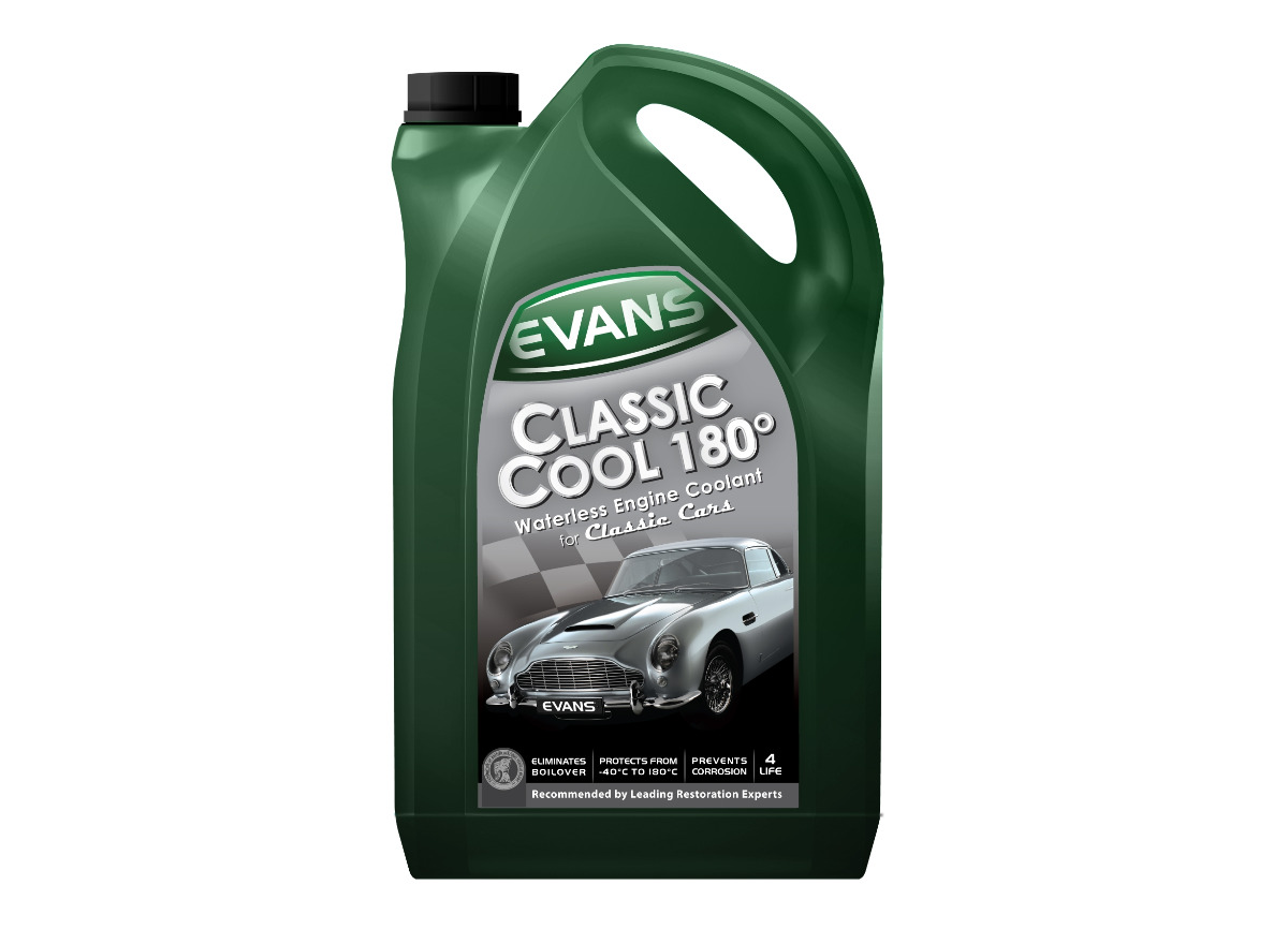 Chladicí kapalina Evans Classic Cool 180° 5l pro historické automobily