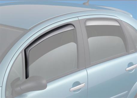 ClimAir protiprůvanové deflektory oken (ofuky) přední pro BMW řady