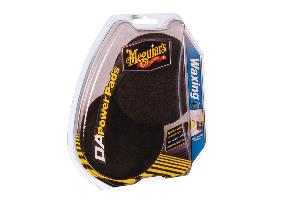 Meguiar's DA Waxing Power Pads - sada voskovacích kotoučů pro orbitální leštičky a DA Power System, 3" / 75 mm