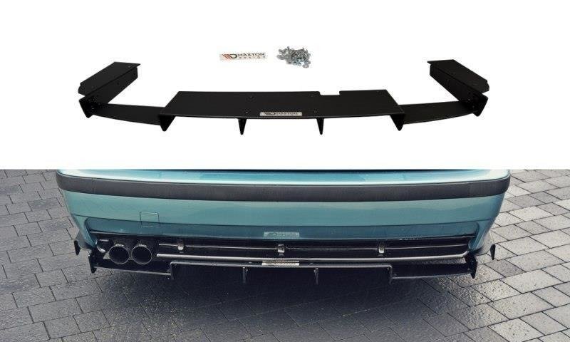Maxton Design difuzor zadního nárazníku pro BMW M3 E36, plast ABS bez povrchové úpravy