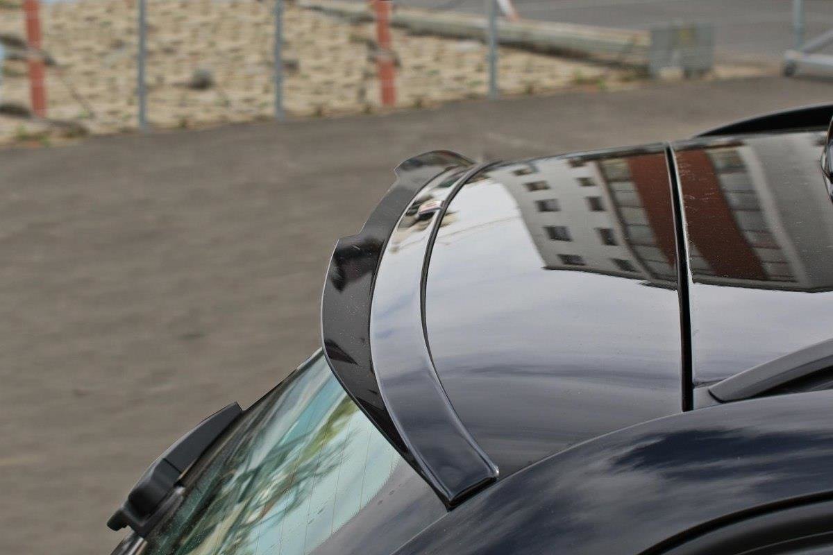 Fotografie Maxton Design prodloužení spoileru pro BMW řada 3 E90/91 Facelift, černý lesklý plast ABS