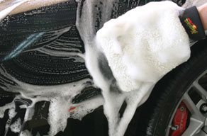 Mytí a sušení vozu
