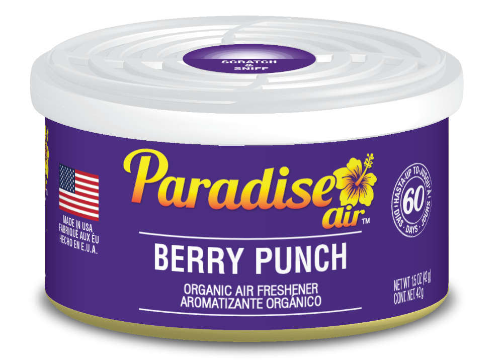 Osvěžovač vzduchu Paradise Air Organic Air Freshener 42 g, vůně: Ovocná bomba
