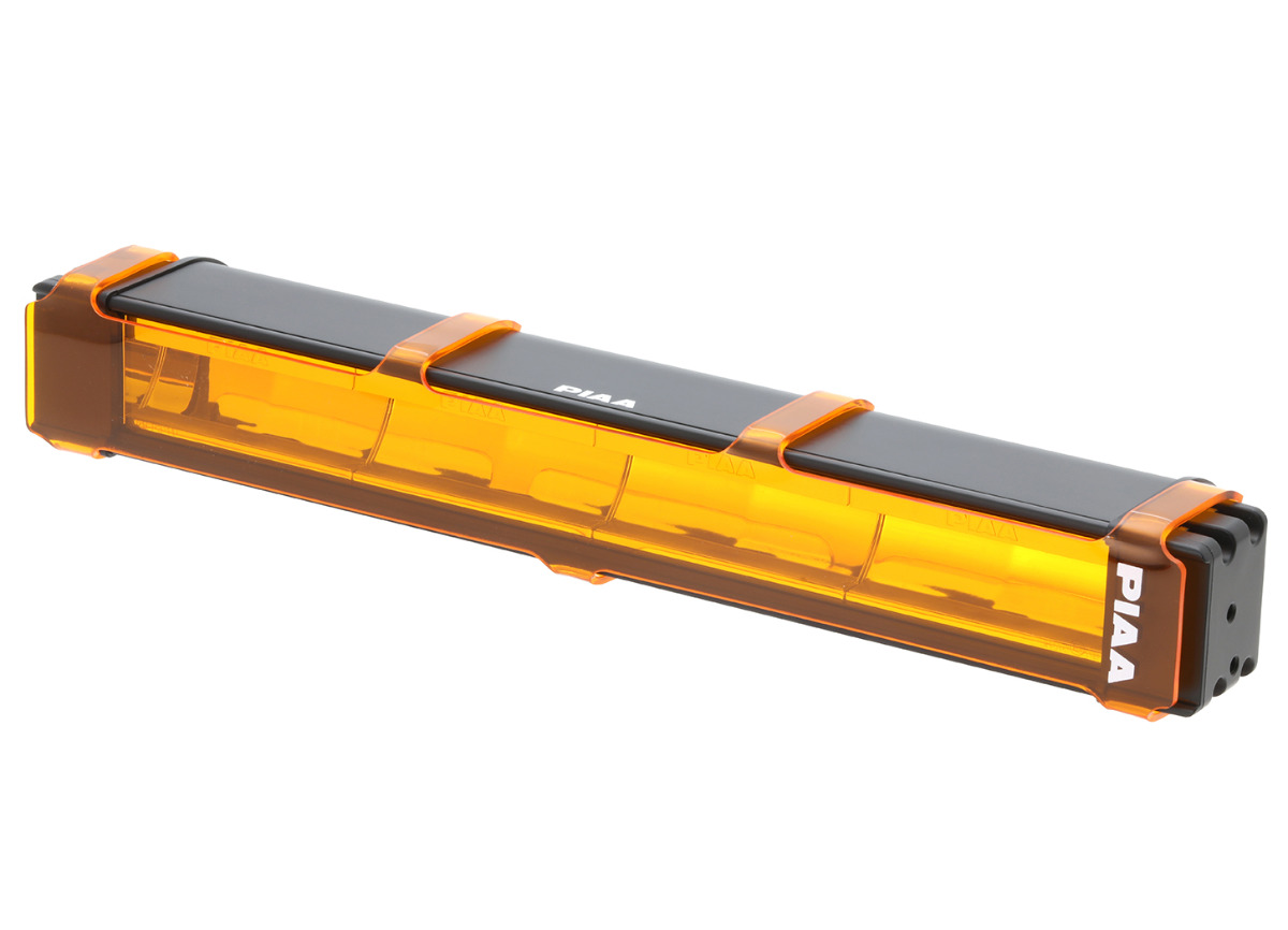 PIAA žlutooranžový plastový kryt pro změnu barvy svícení světelné LED rampy PIAA RF, typ LED rampy: PIAA RF18