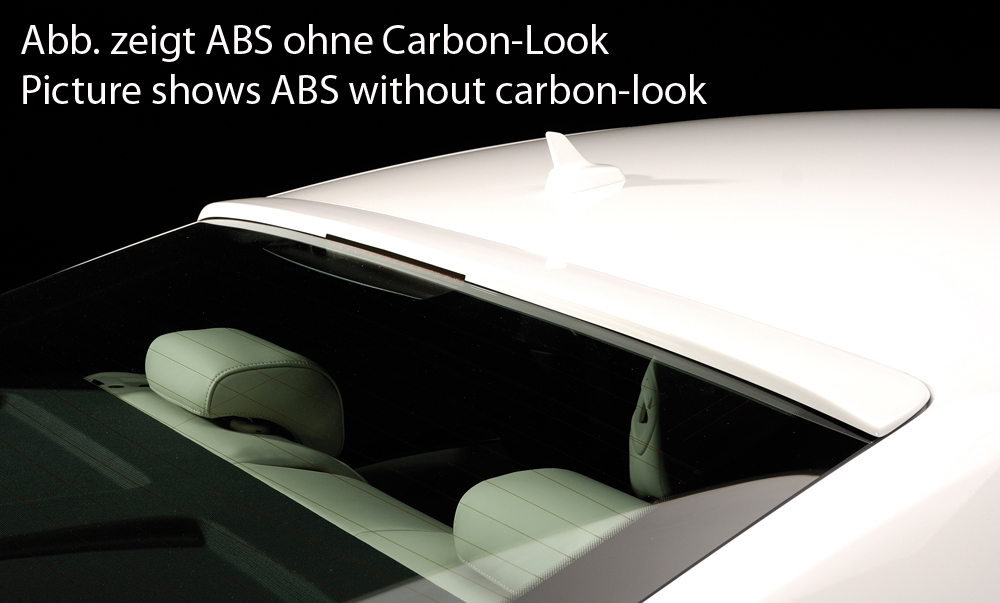 Rieger patka na zadní okno pro Audi A5 B8, B81 kupé vč. faceliftu, 06/07-07/11, 10/11-06/16, plast ABS s povrchovou úpravou Carbon-Look
