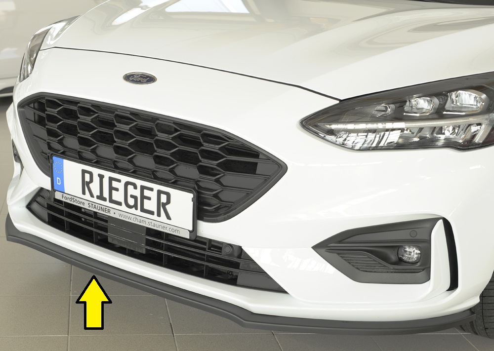 Rieger spoiler for front bumper for Ford Focus 4 DEH, ST 5-dr