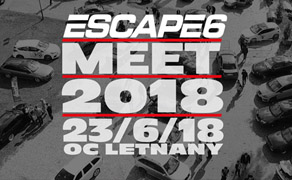 Escape6 Meet 2018 už tuto sobotu! 